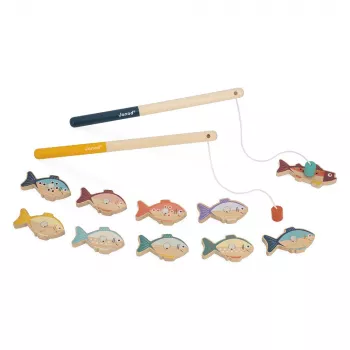 Janod jeu de pêche magnétique 2+