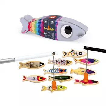 Janod Sardynka jeu de pêche magnétique
