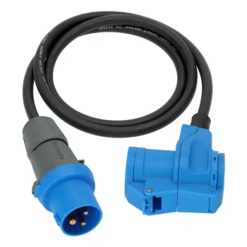 Brennenstuhl Câble adaptateur CEE 230V 16A 1,5m H07RN-F 3G2.5 noir