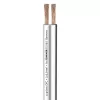 Câble haut-parleur SC-Prisma Sommer Cable, 2 x 2,50 mm², PVC 9,1 x 4,3 mm, blanc (401-0250-WS)