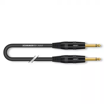 Sommer Cable SC-Spirit LLX 6.0m Instrument Cable TS/TS Mono Black