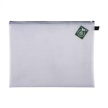 FolderSys A3 Sachets à fermeture éclair transparents lot de 10