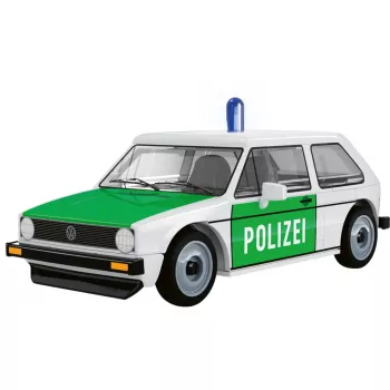 Set de construction COBI 24642 Volkswagen Golf (1974) Polizei, 1:35, blanc