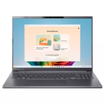 Acer Aspire 16 AI (A16-11M-X04K) Copilot+ PC 16,0 pouces WUXGA IPS 120 Hz Snapdragon X X1-26-100 16 Go RAM 512 Go SSD Windows 11 Home