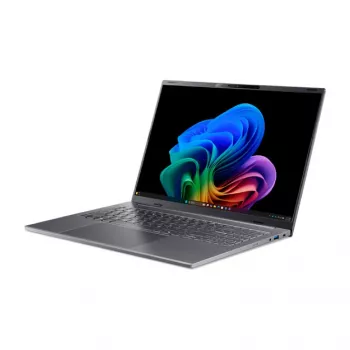 Ordinateur portable Acer Aspire 16 AI A16-I71M-77BS Copilot+ PC, 16 pouces WUXGA OLED 120 Hz, Intel Core Ultra 7 355, 16 Go LPDDR5x, 512 Go SSD, Windows 11 Home, clavier allemand