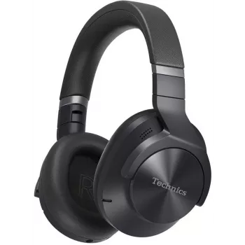 Technics EAH-A800E-K Casque sans fil circum-aural avec microphone, réduction de bruit, noir