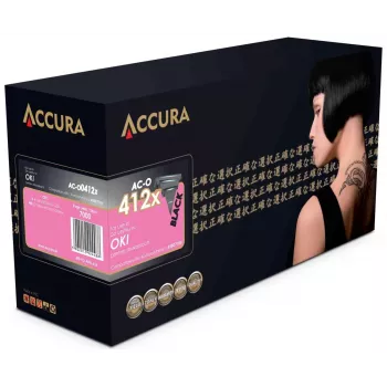 Cartouche de toner compatible Accura noire OKI 45807106 (7 000 pages)