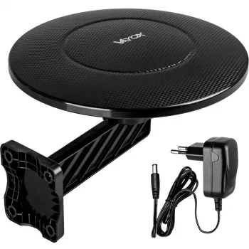 Antenne omnidirectionnelle VAYOX Digital360 Lite VHF UHF noire VA0039