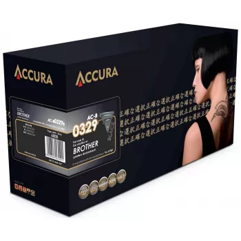 Cartouche de toner compatible Accura Brother TN-329BK Noir super grande capacité 6 000 pages