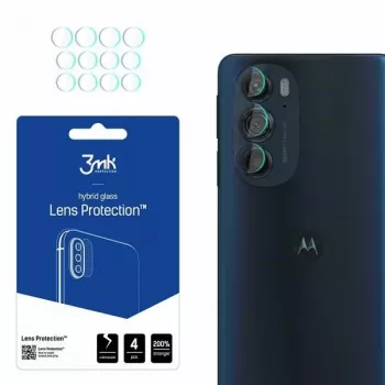 3MK protection d'écran pour Motorola Edge 30 - résistante aux chocs, anti-rayures, transparente - lot de 4