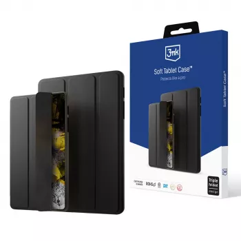 3MK Soft étui pour tablette Samsung Galaxy Tab S6 Lite 2020/2022/2024 - noir