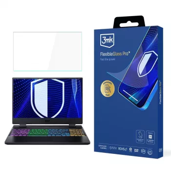 Protection d'écran 3MK PROTECTION pour Acer Nitro 5 15,6 pouces, jusqu'à 17 pouces, 3mk FlexibleGlass Pro