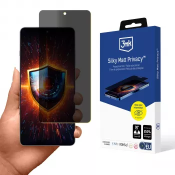 3MK Silk Matte protection d'écran confidentialité pour OnePlus 13R