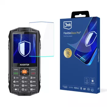 3MK PROTECTION Aligator R45 eXtremo - Film de protection d'écran en verre hybride 3mk FlexibleGlass Pro