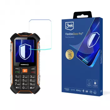 MyPhone Hammer Boost - Film de protection d'écran en verre hybride 3mk FlexibleGlass Pro