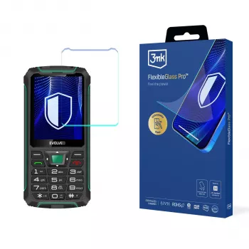 3MK PROTECTION Evolveo StrongPhone W4 - Lot de films de protection d'écran 3mk FlexibleGlass Pro