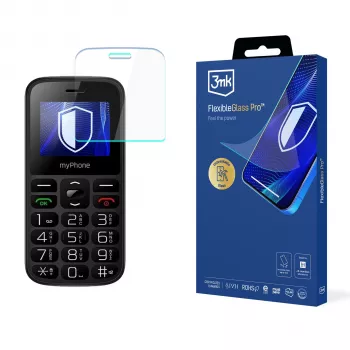 MyPhone Halo A - Film de protection d'écran en verre hybride 3mk FlexibleGlass Pro (transparent)