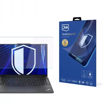 Protection d'écran FlexibleGlass Pro 3MK PROTECTION pour Lenovo ThinkPad E16 (Gen 1 / 2) jusqu'à 17 pouces