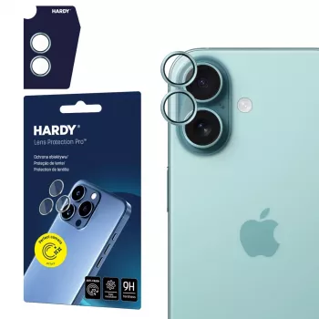 Protection d'objectif 3MK Apple iPhone 17 HARDY Lens Protection Pro vert clair