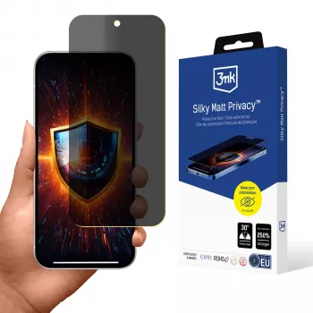 3MK Silky Matt - Protection d'écran confidentialité pour Google Pixel 10 / 10 Pro