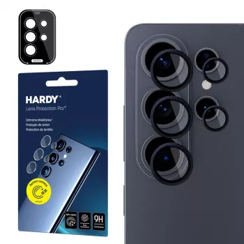 Protection d'objectif 3mk Hardy Lens Protection Pro noire pour Samsung Galaxy S26 Ultra