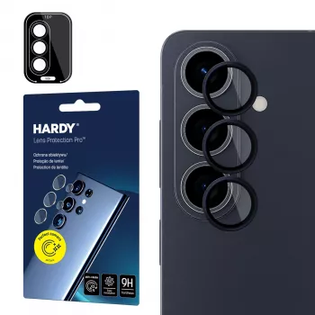 Protection d'objectif 3MK Hardy Lens Protection Pro noire pour Samsung Galaxy S26+