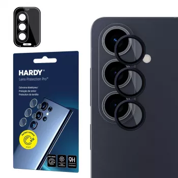 Protection d'objectif 3MK Hardy Lens Protection Pro noire pour Samsung Galaxy S26+