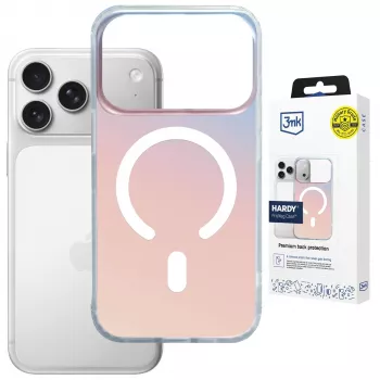 3MK PROTECTION Apple iPhone 17 Pro - Coque 3mk Hardy PrisMag transparente