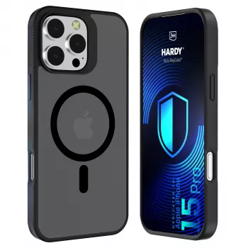 3MK PROTECTION Apple iPhone 15 Pro - 3mk Hardy Hazy MagCase noir