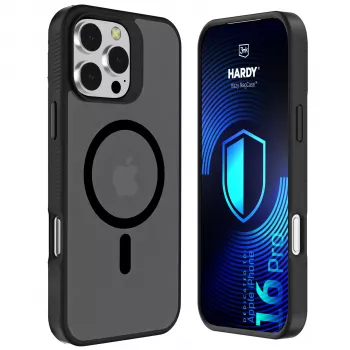 3MK PROTECTION Apple iPhone 16 Pro - 3mk Hardy Hazy MagCase noir