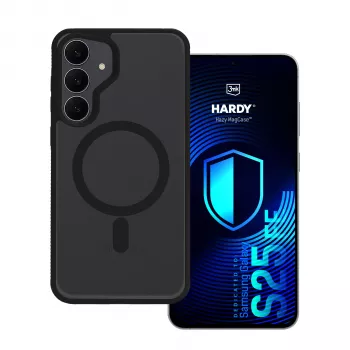3MK PROTECTION Samsung Galaxy S25 FE - 3mk Hardy Hazy MagCase noir