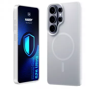 3MK PROTECTION Samsung Galaxy S26 Ultra - 3mk Hardy Hazy MagCase blanc