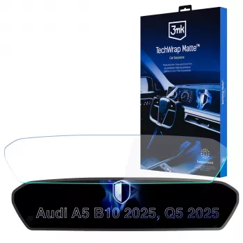 Protection d'écran mate 3MK PROTECTION TechWrap pour écran central AUDI A5 F5 2019-24