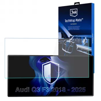 Protection d'écran mate 3MK PROTECTION TechWrap pour écran central AUDI Q3 F3 2018-25