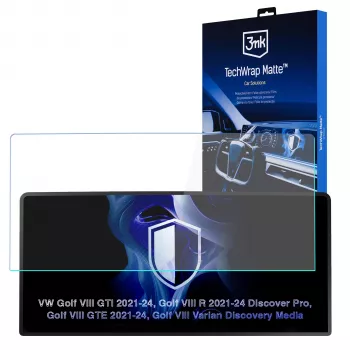 3MK PROTECTION VW Golf VIII Variant Discovery Media - Protecteur d'écran mat TechWrap pour écran central