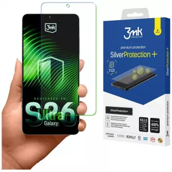 Protection d'écran 3MK SilverProtection+ pour Samsung Galaxy S26 Ultra