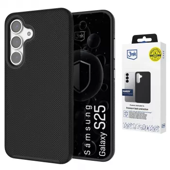 3MK PROTECTION Samsung Galaxy S25 coque arrière antichoc MagCase Hardy transparente