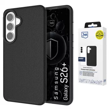 3MK PROTECTION Samsung Galaxy S26+ - 3mk Hardy Shockproof MagCase, noir
