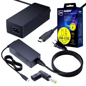 3MK PROTECTION Acer, Sony 20V USB-C femelle vers 5.5 x 1.7mm - bloc d'alimentation pour ordinateur portable 3mk Hardy