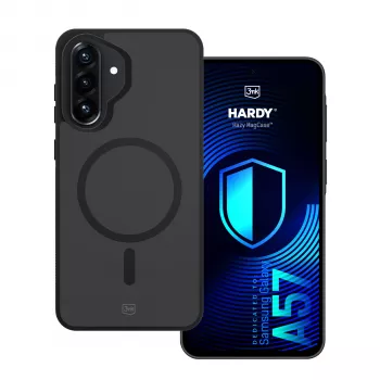 3MK PROTECTION Samsung Galaxy A57 - 3mk Hardy Hazy MagCase noir