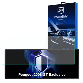 3MK PROTECTION Peugeot 2008 GT Exclusive - Protecteur d'écran mat TechWrap pour écran central