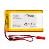 Batterie Li-Po Akyga AKY0654 LP654060 3,7 V 1950 mAh, PCM, JST 2,54 2 broches, 150 mm