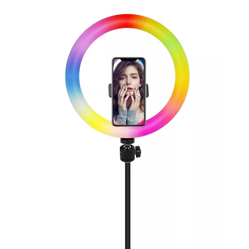 Ring light LED MOZOS MLM-RING-RGB 26 cm
