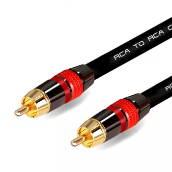Câble de caisson de basses RCA vers RCA Premium MOZOS 3 m