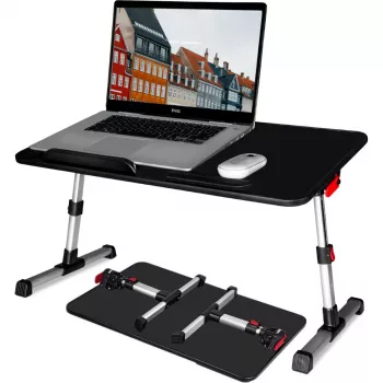 Table pour ordinateur portable réglable MOZOS GAME SL1 noire