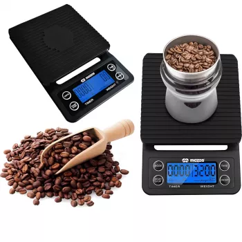 MOZOS CAFFE Balance à café électronique avec chronomètre