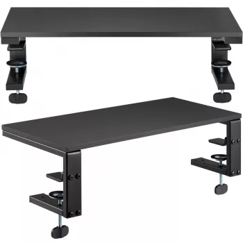 MOZOS Ergo Clamp Riser Support surélevateur pour moniteur et ordinateur portable noir 600x260mm