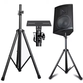 MOZOS SPK2-STAND Support d'enceinte colonne 100 kg noir paire