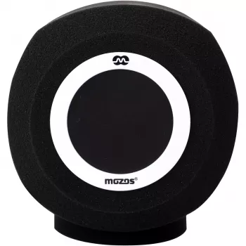 MOZOS PS-4 Filtre anti-pop sphérique en mousse pare-vent noir