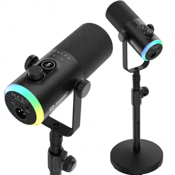 Micro USB XLR LED RGB Mozos GM-ONE noir